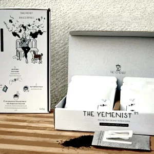 Yemeni Specialty Coffee Gift Box, Jermah’s Japanese Drip Bags, 6x15g